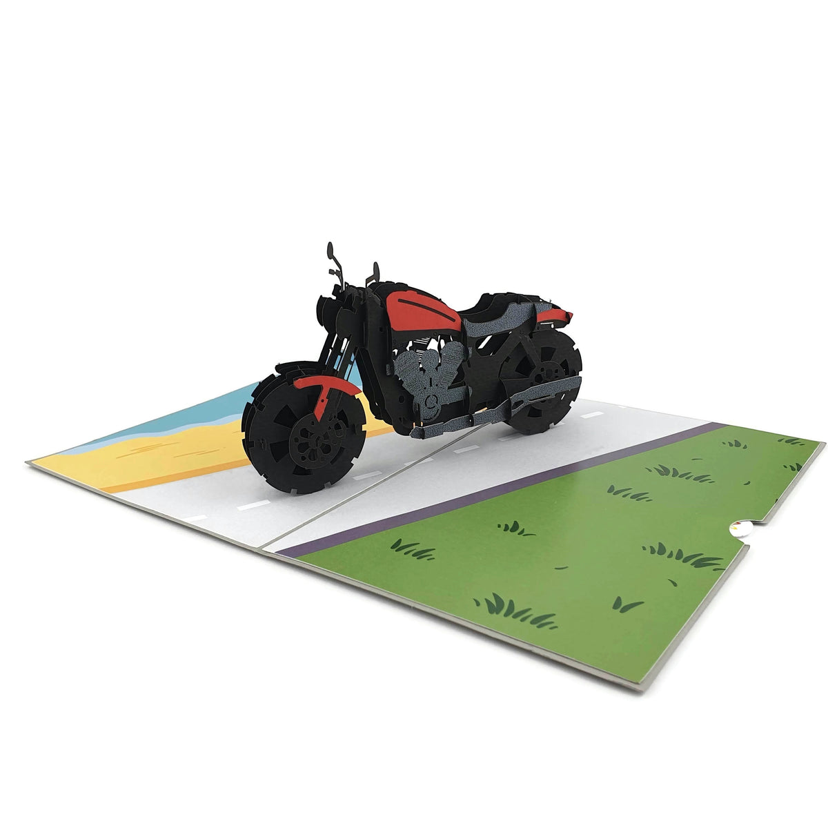 Colorpop Up Card Harley Davidson