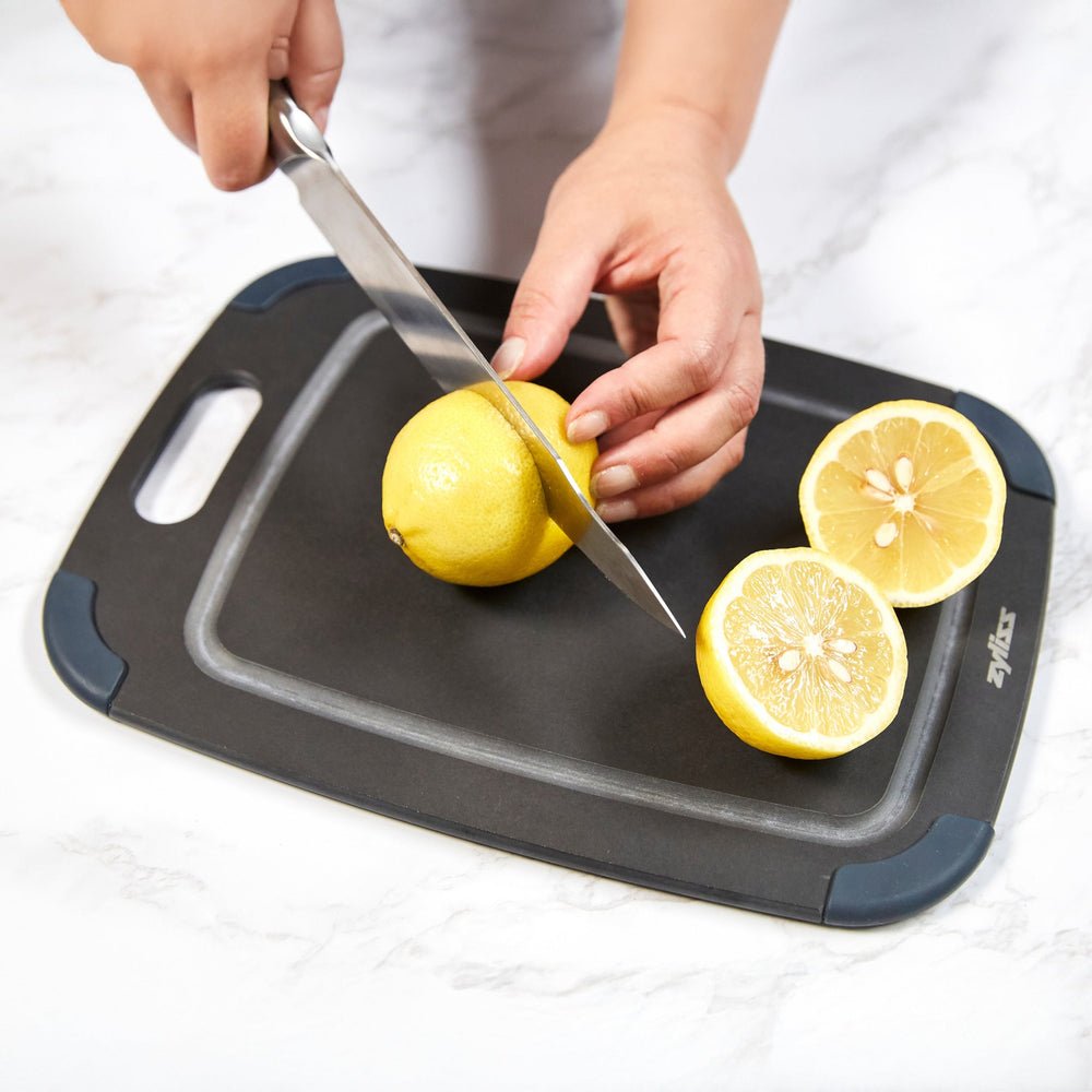 Zyliss Wood Fiber Cutting Board 44.5 X 32Cm - Recycled Wood Fiber - Non-Slip Perfect For Meat / Fish