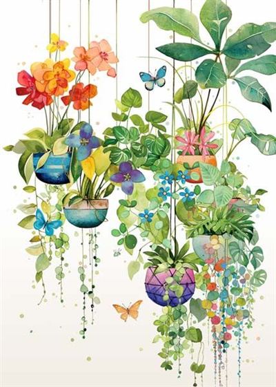 Hanging Plants CARD