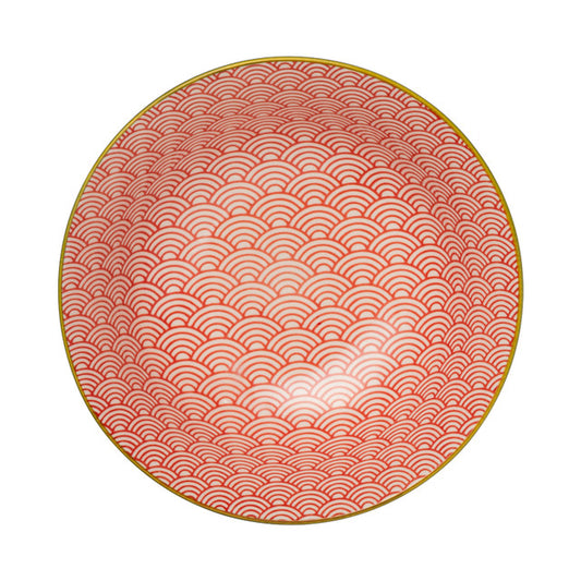 Mikasa Blue Red Arc Ramen Bowl 21Cm