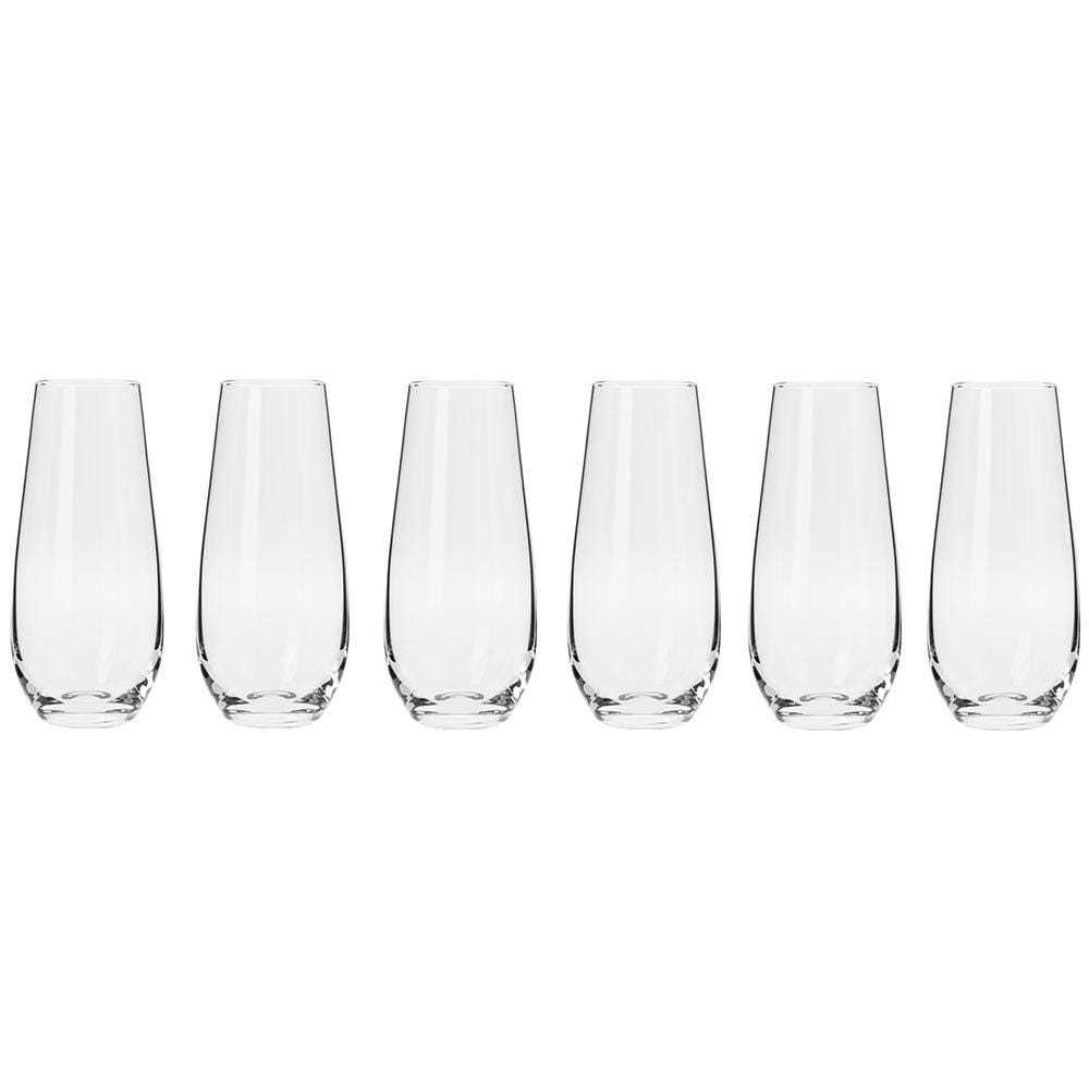 Krosno Harmony Stemless Flute 230ml Set