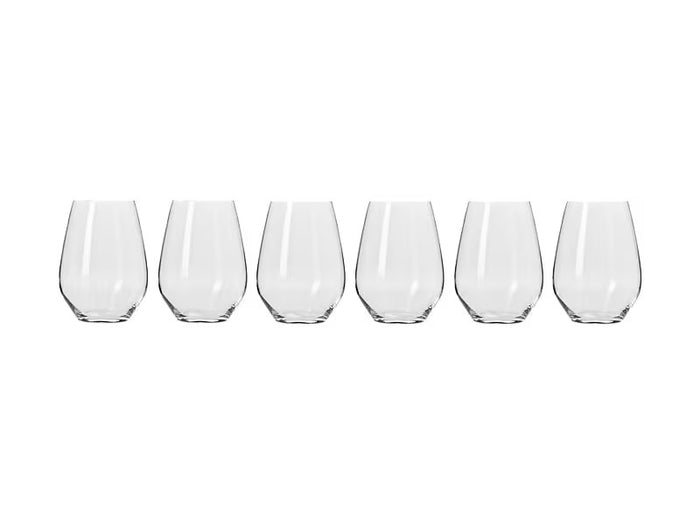 Krosno Harmony Stemless Wine 600Ml Set6