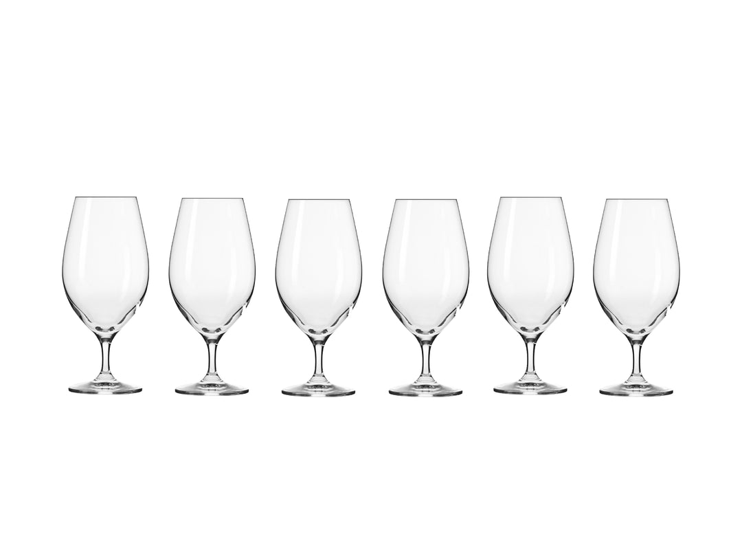 Krosno Harmony Beer Glass 400ml Set 6