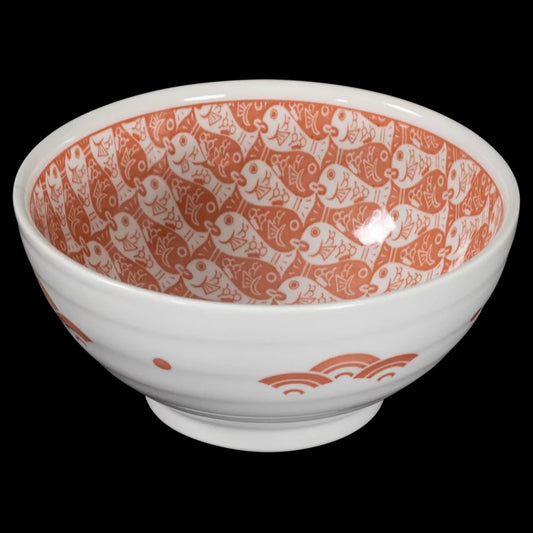 Omotenashi Medetai Red Gift|ramen Bowl With Chopstick (18.5dx9h)
