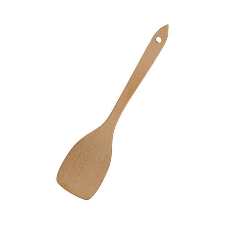 Mondo Beechwood Curved Spatula