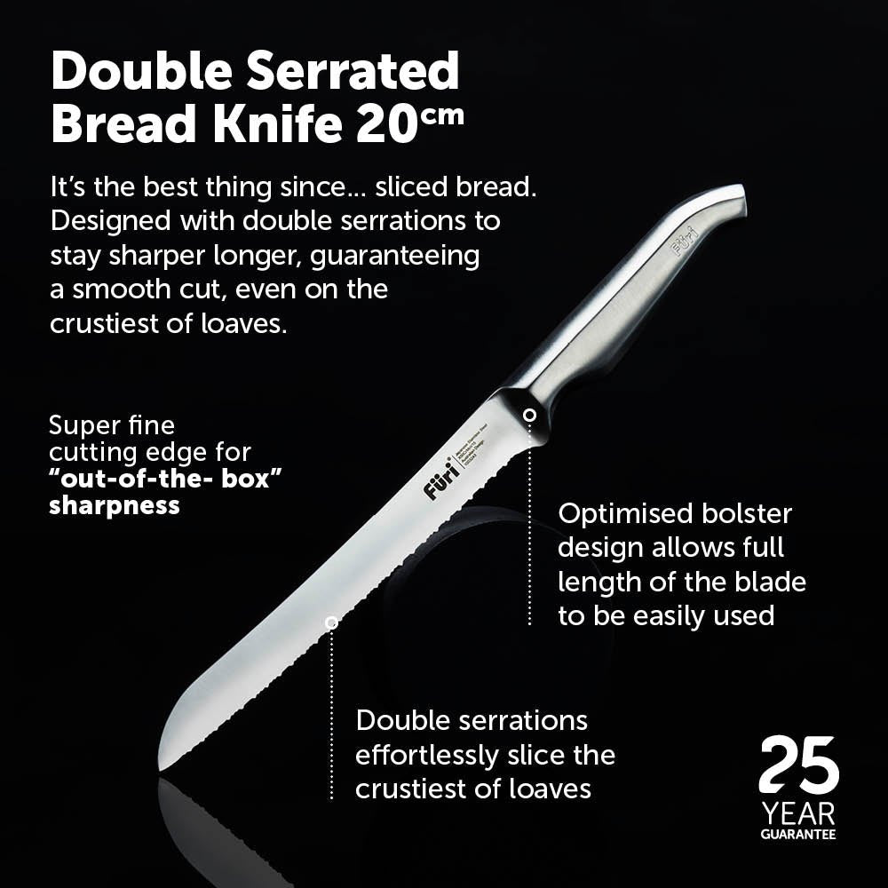 Furi Bread Knife And Board Set