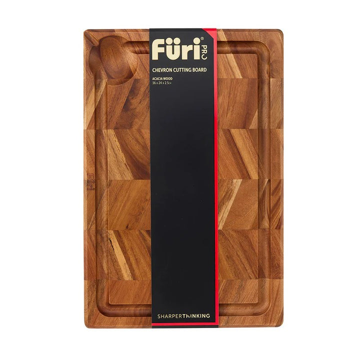 Furi Chevron Chopping Board 36X24X2.5Cm