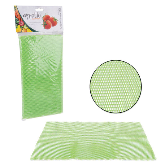 Appetito Keep Fresh Crisper Drawer Cushioned Mesh Mat