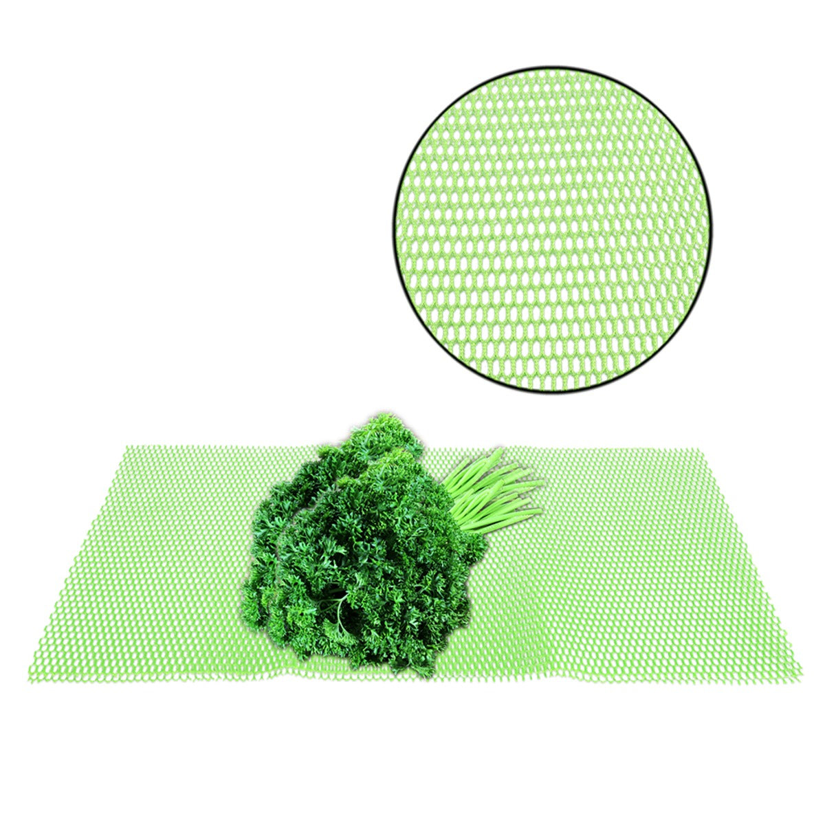 Appetito Keep Fresh Crisper Drawer Cushioned Mesh Mat