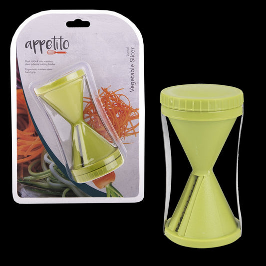 Appetito Spiral Vegetable Slicer - Green