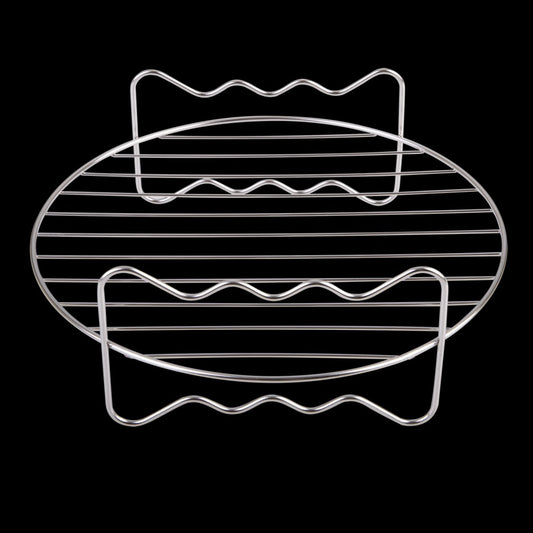 Stainless Steel Round Air Fryer Rack 22cm Diameter