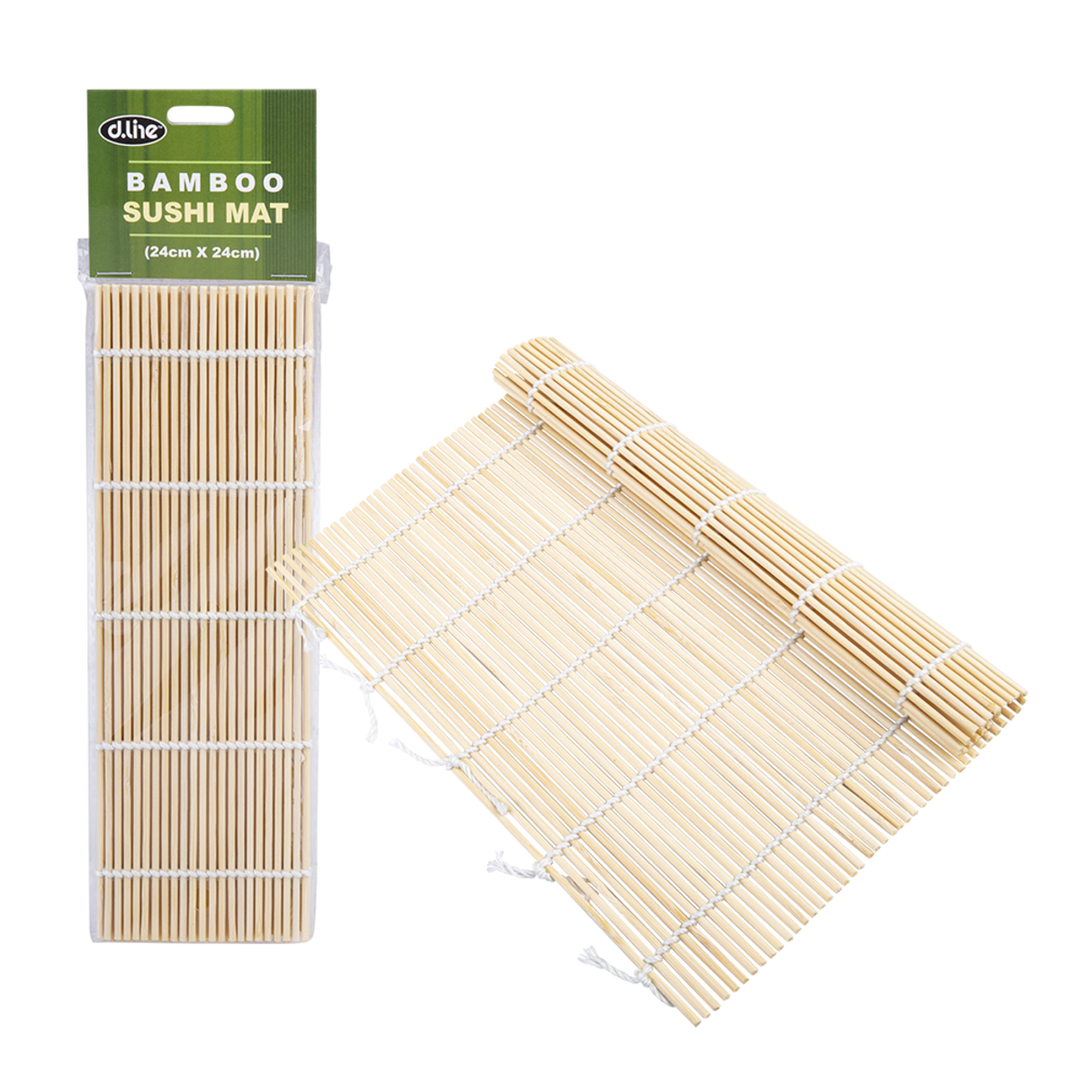 Bamboo Sushi Rolling Mat 24cm X 24cm