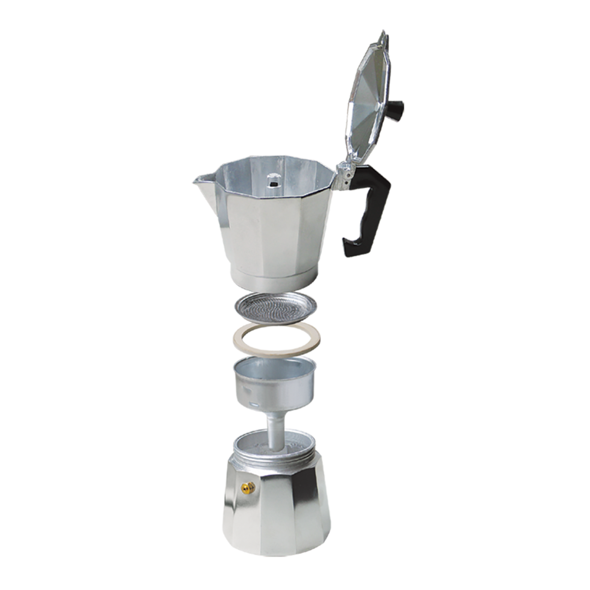 "classic" 6 Cup Aluminium Espresso Coffee Maker