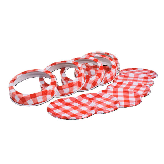 Appetito Preserving Lids & Rings (Pack Of 6)