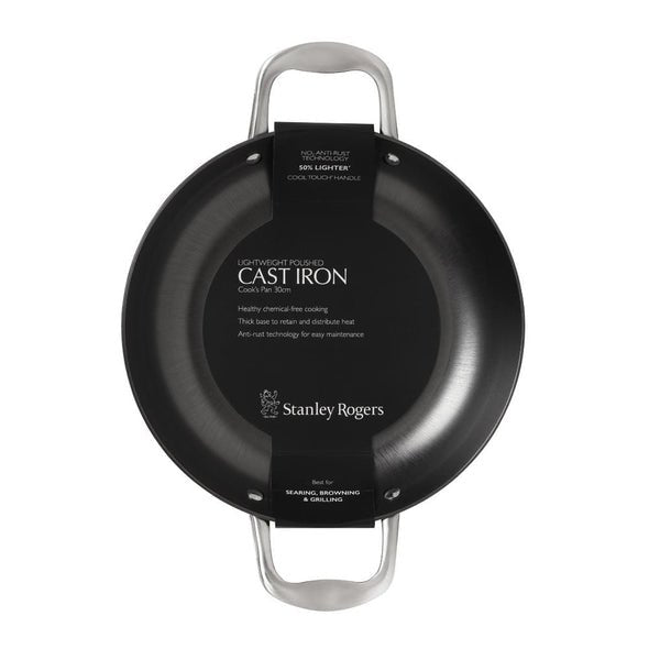 Stanley Rogers Light Cast Iron Fry Pan 30cm