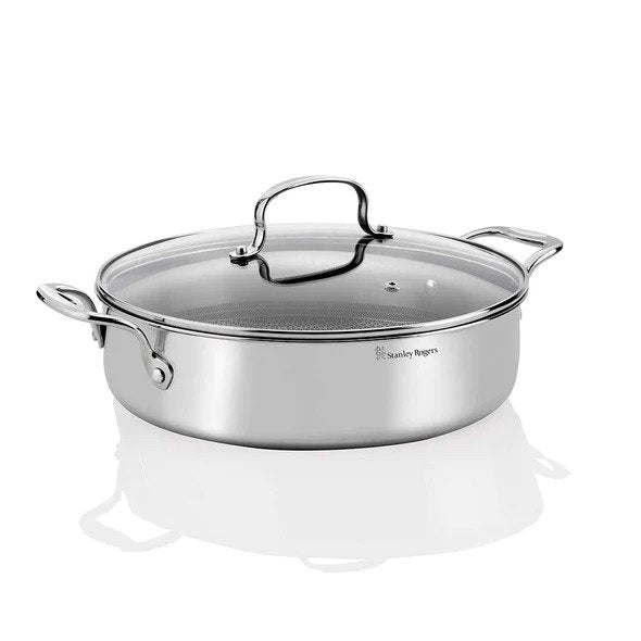 Stanley Rogers Matrix Chefs Pan With Lid 28cm