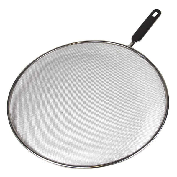 Avanti 33cm Stainless Steel Oil Splatter Screen Kitchen Cooking Splash Guard LRG