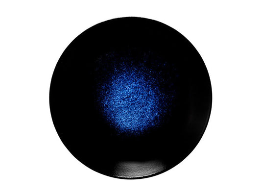 Mw Caviar Midnight Footed Bowl 25X4.5Cm
