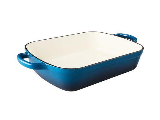 Mw Cast Iron Roaster Midnight Blue 34X26Cm / 5L Gift Boxed