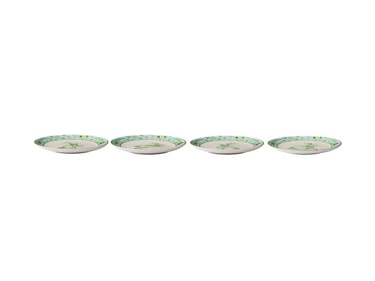 MW Clover & Cottontail Set of 4 Plates 20cm Assorted Gift Boxed