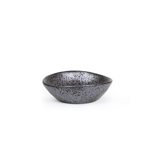 RG EARTH DISH MINI SAUCE 6.5CM BLACK