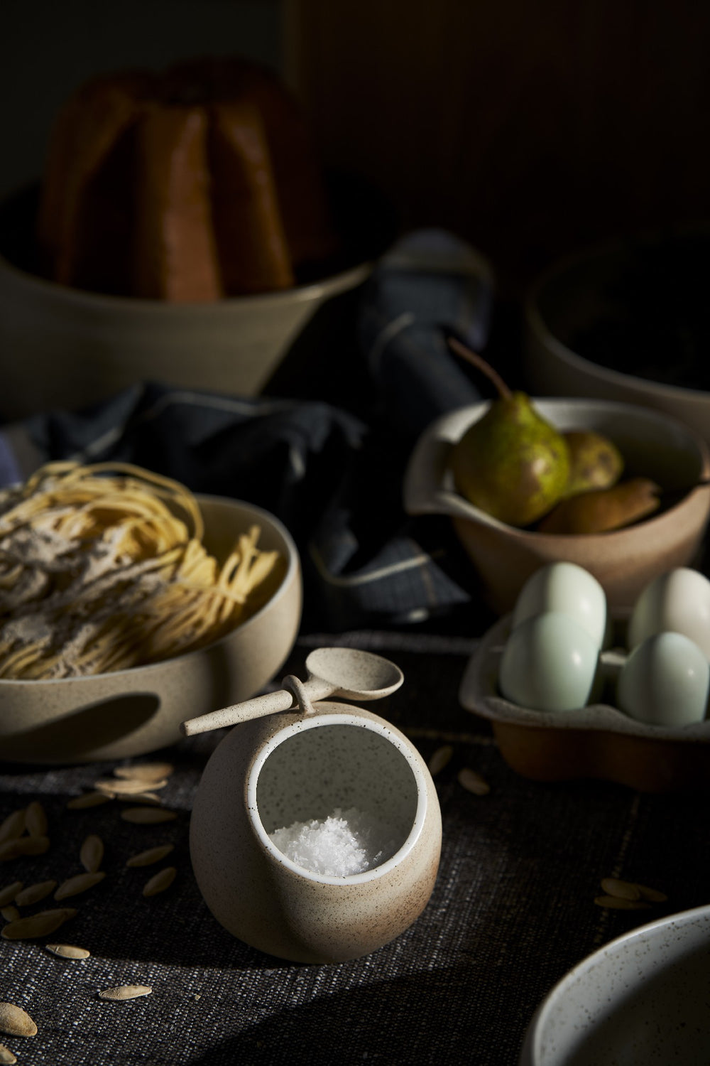 Robert Gordon SALT PIG w/SPOON - GARDEN TO TABLE