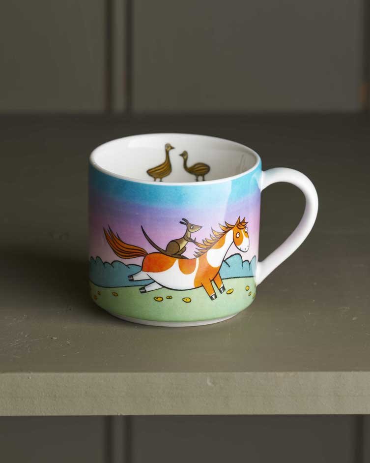 Small Mug - 'Rescues A Joey' Robert Gordon Australia And Alison Lester