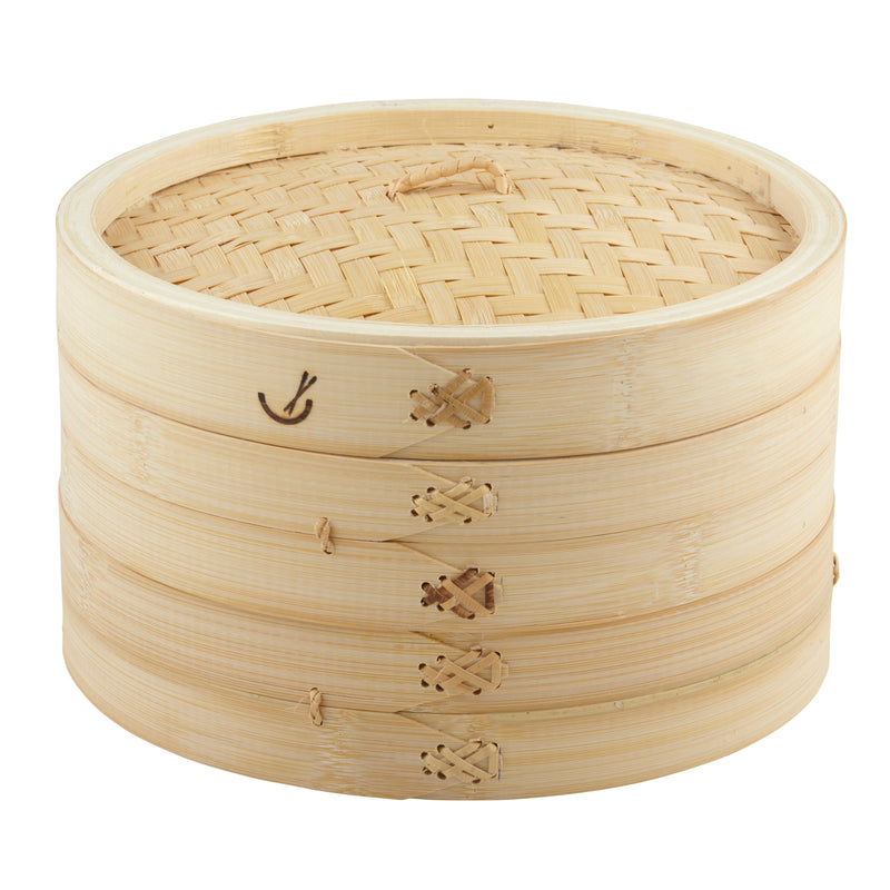 Davis & Waddell 26Cm 2 Tier Asian Bamboo Steamer