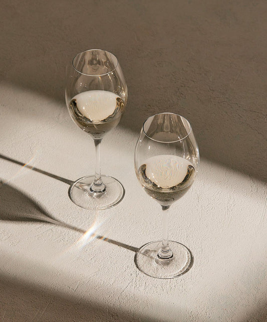 Plumm Vintage Whitea Wine Glasses (twin Pack)