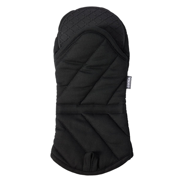 Svna Safe & Snug Oven Glove Black 34X16.5X4Cm