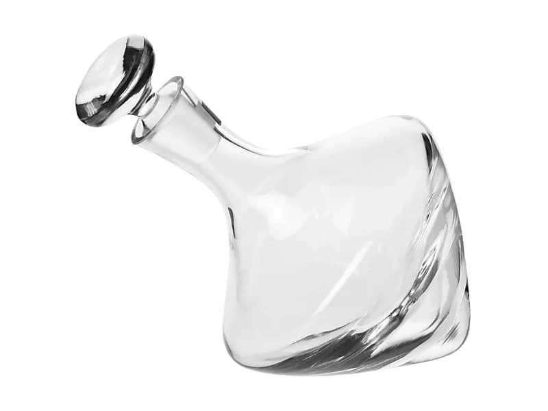 Krosno Vintage Turn Whisky Decanter / Carafe - 1L