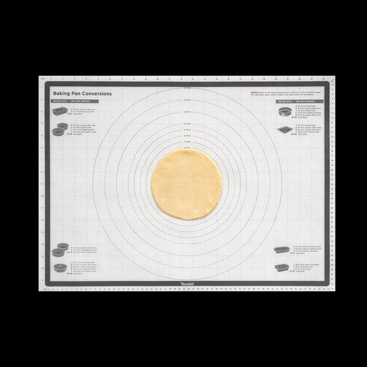 Truebake Silicone Pastry Mat With Reference Marks - Charcoal