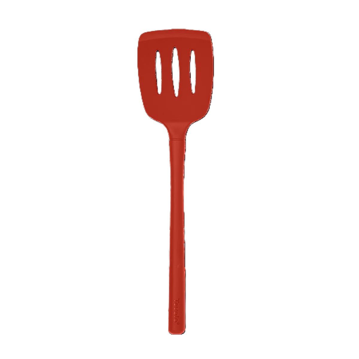 Tovolo "flex-core" All Silicone Slotted Turner Cayene Red