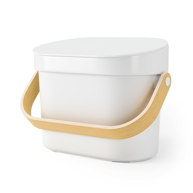 Bellwood Compost Bin 4L Capacity - White