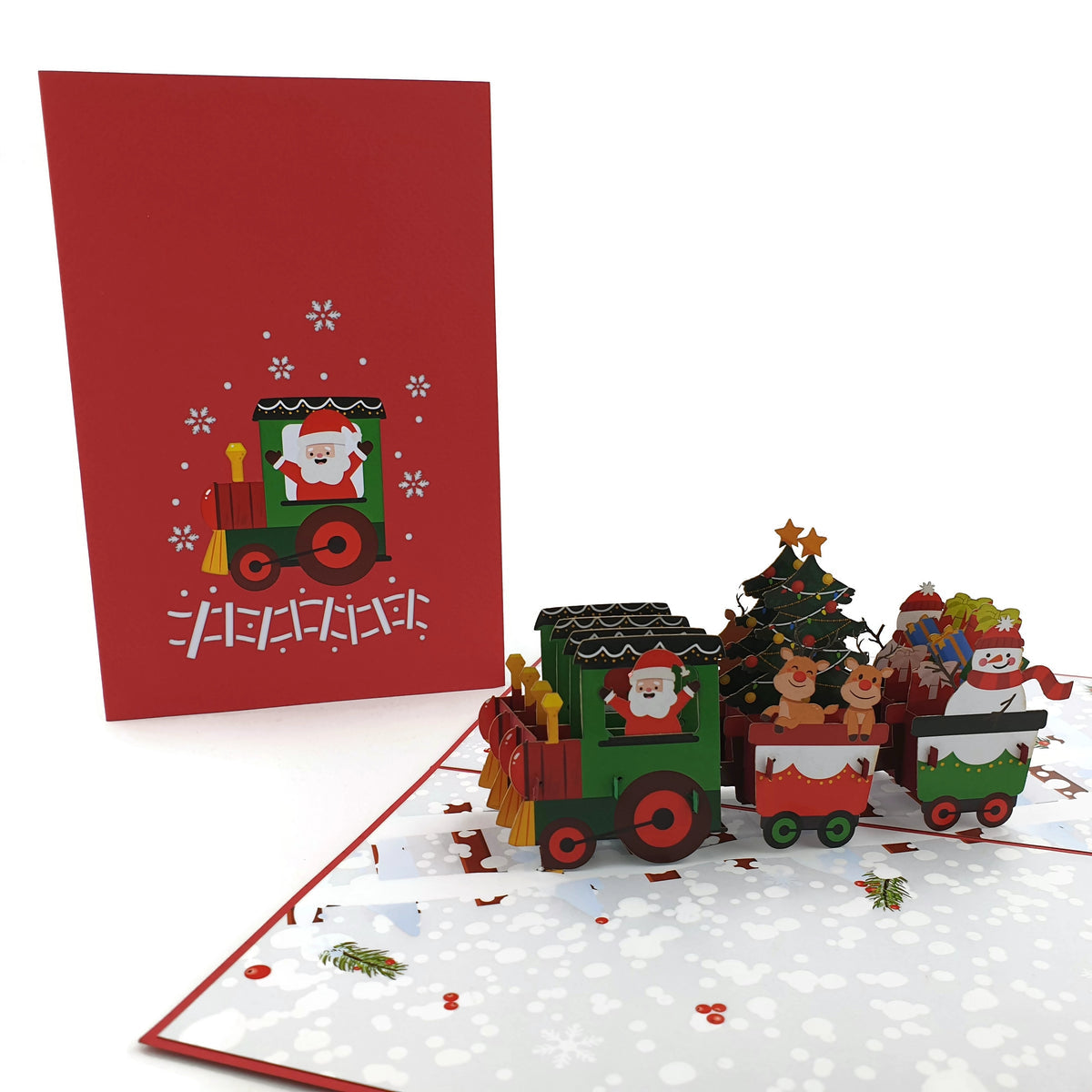 Colorpop Up Santa'S Christmas Train