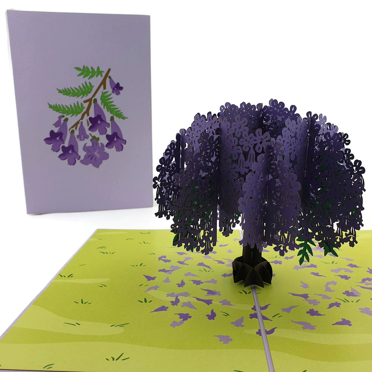 Colorpop Up Card Jacaranda Tree