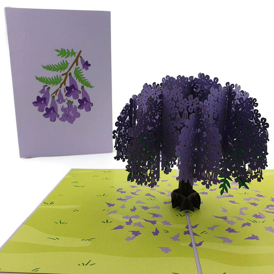 Colorpop Up Card Jacaranda Tree