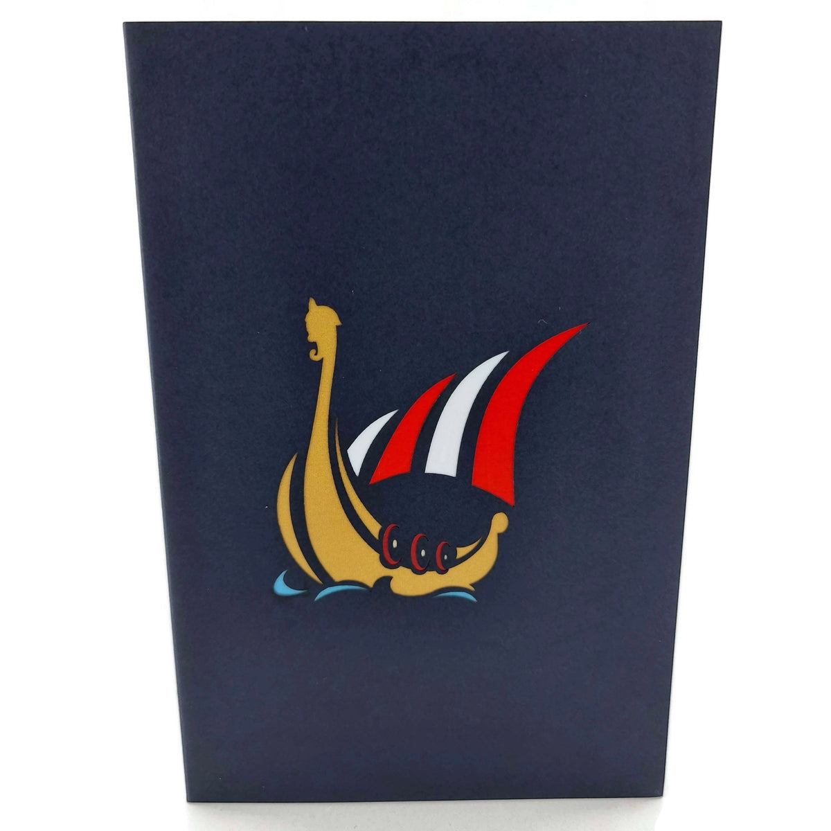 Colorpop Up Card Viking Ship