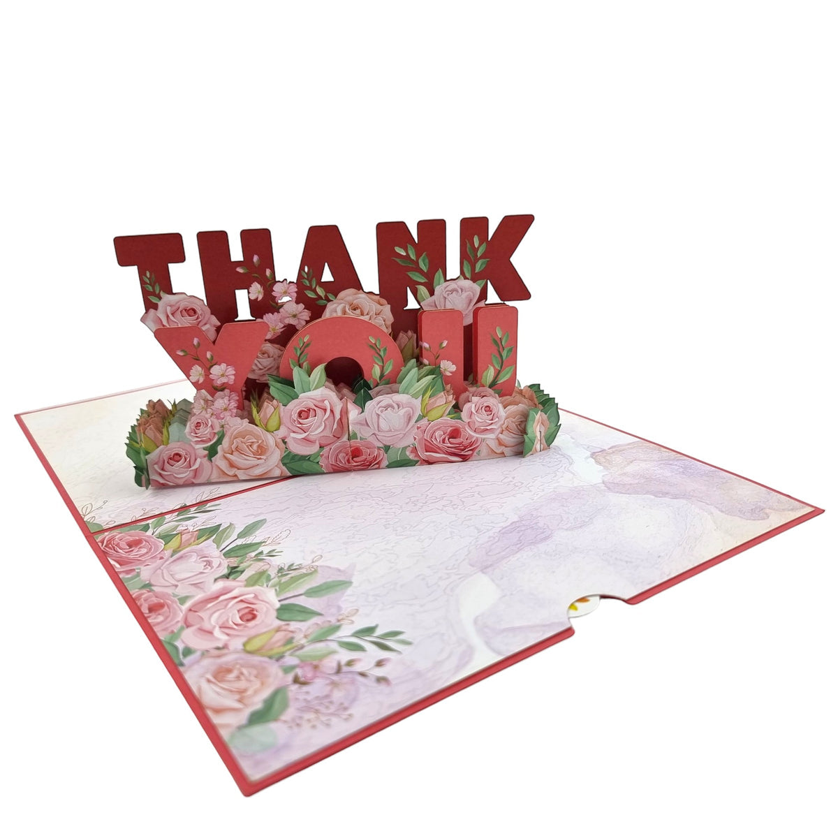 Colorpop Up Card Thank You Flowers