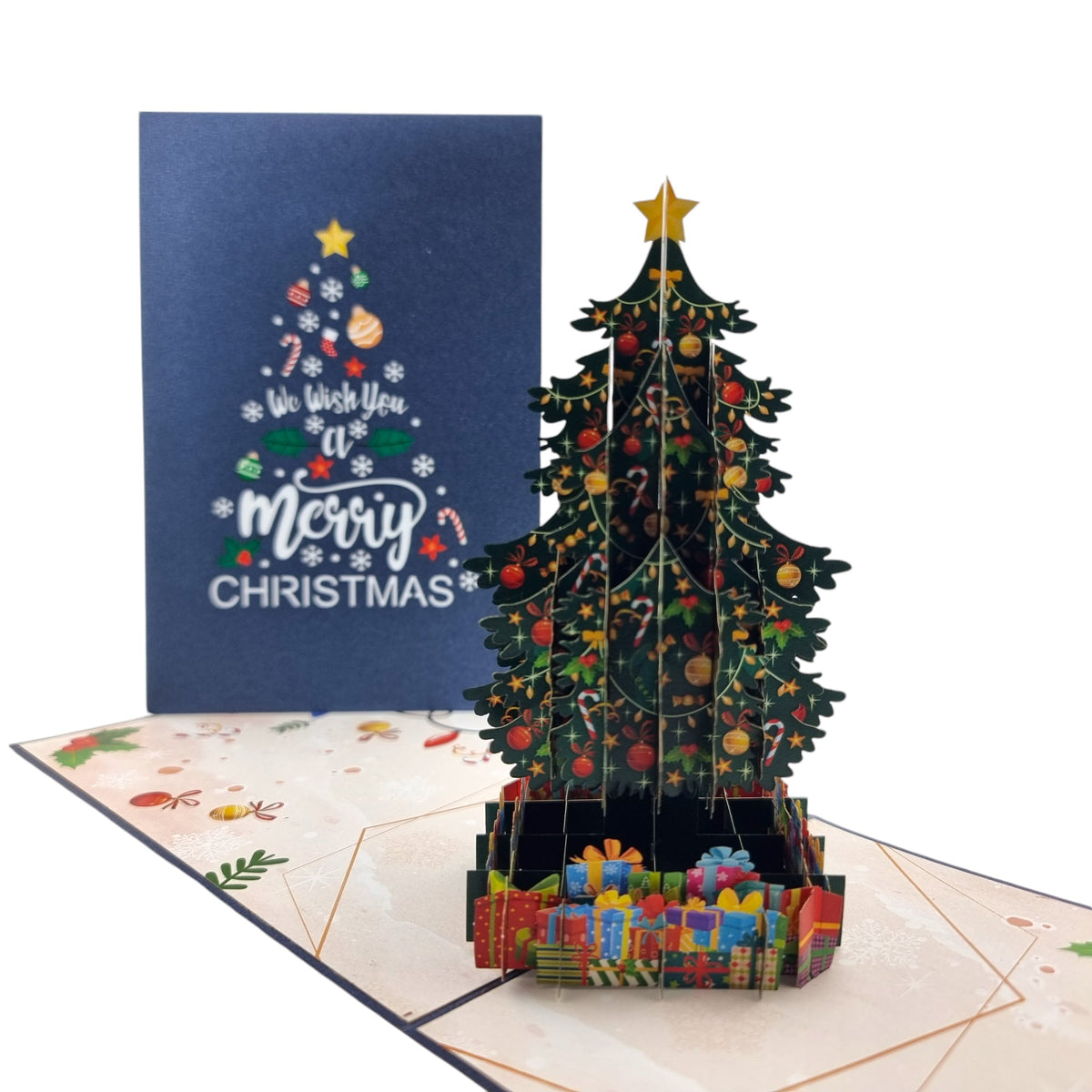 Colorpop Up Card Christmas Tree With Presents (x110)