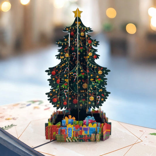Colorpop Up Card Christmas Tree With Presents (x110)