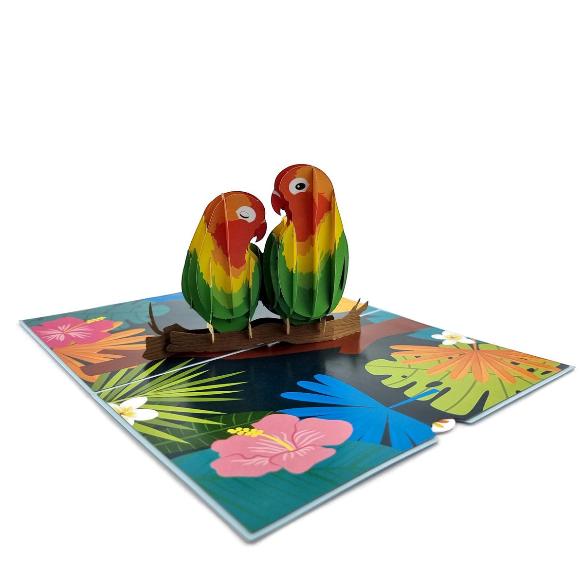 Colorpop Up Card Love Birds