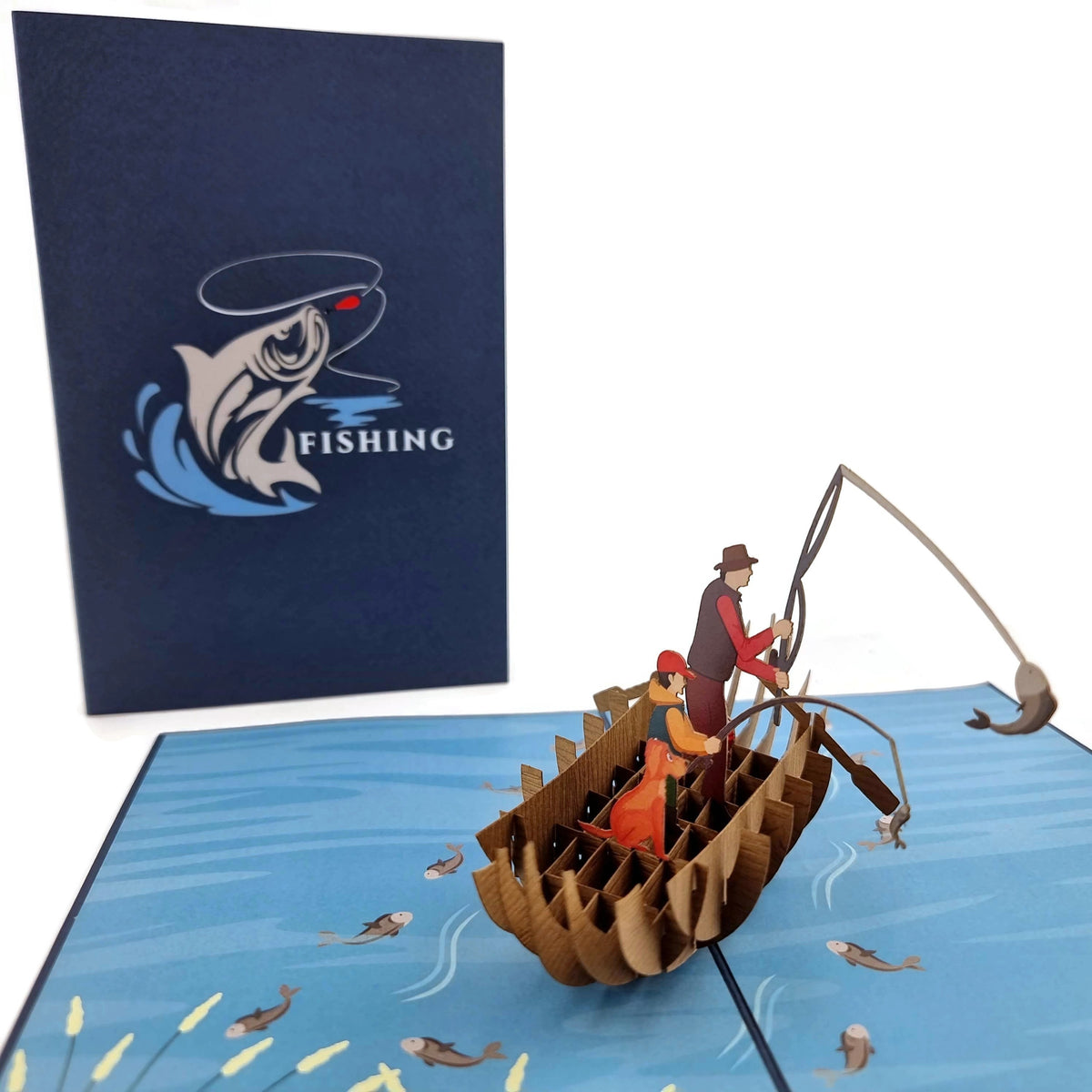 Colorpop Up Card Fishing