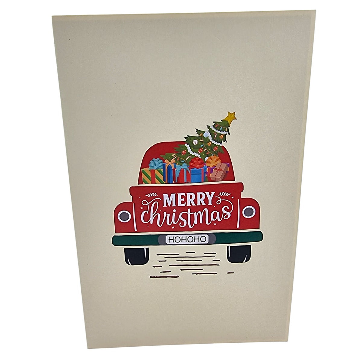 Colorpop Up Card Santas Christmas Ute Pop Up Card