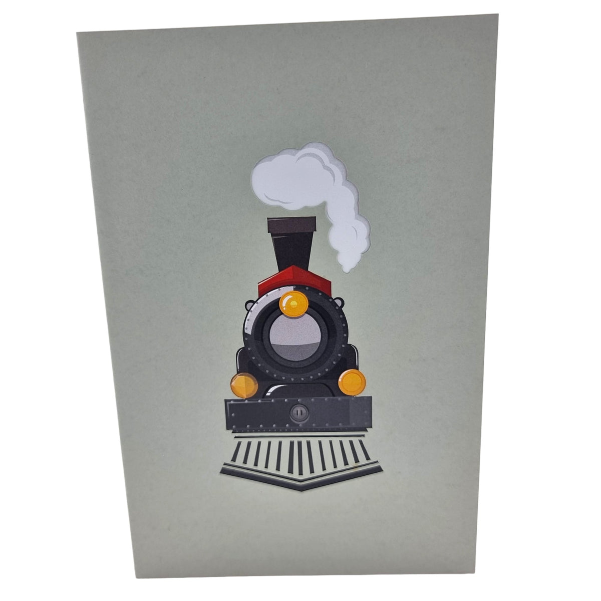 Colorpop Up Card Steam Train