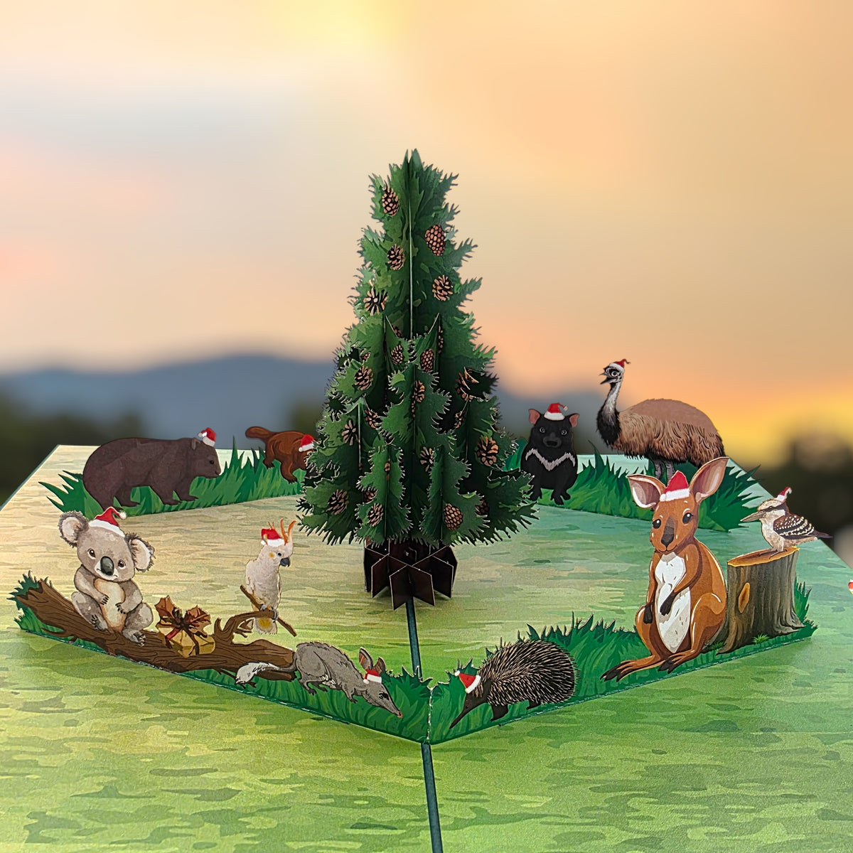 Colorpop Up Card An Australian Christmas