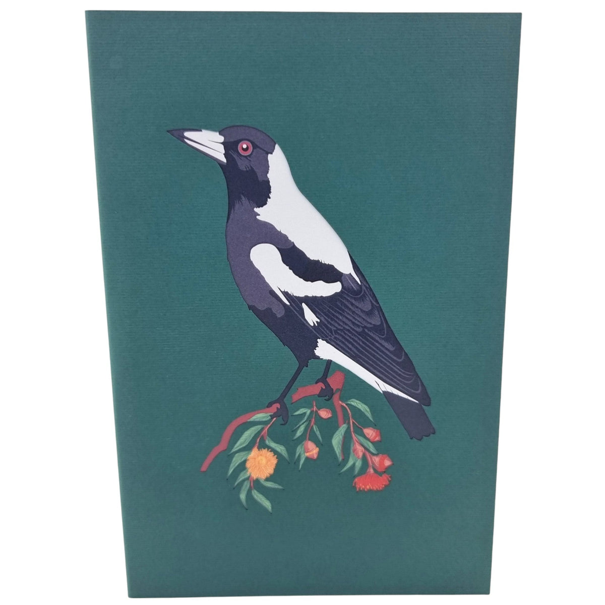Colorpop Up Card Magpie