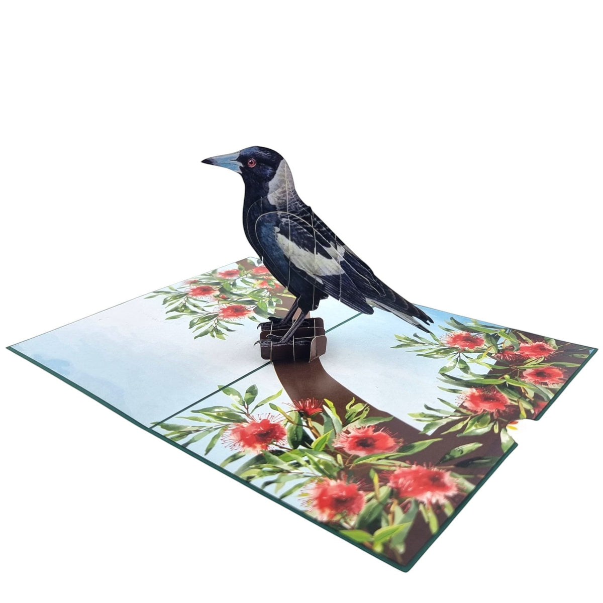 Colorpop Up Card Magpie