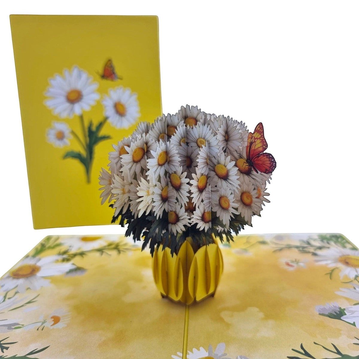 Colorpop Up Card Daisy Bouquet