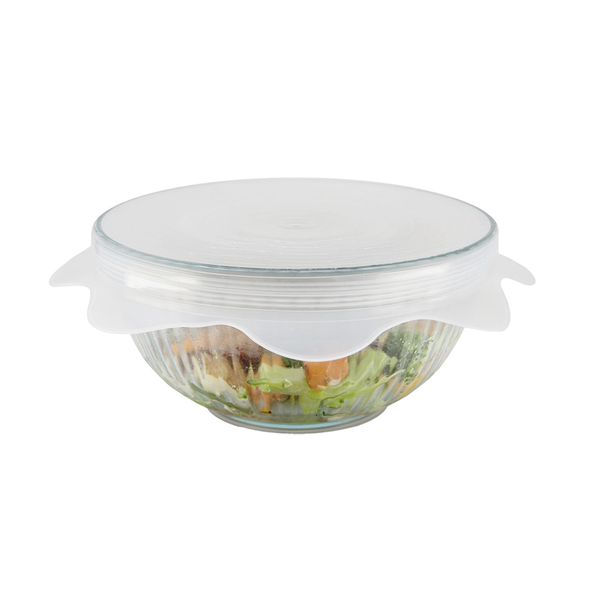 Vented Silicone Microwave Food Covers Set 2
